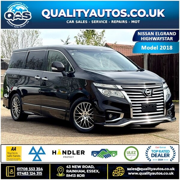 Used Nissan Elgrand 2018 for sale - 75572001: Photo 1