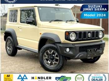 2024 - SUZUKI JIMNY SIERRA AUTO 4WD 1.5L PETROL 4 SEATER ULEZ 24-24 FRESH IMPORT V