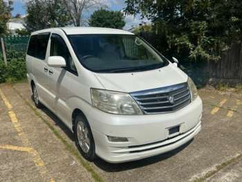 2008 - TOYOTA ALPHARD G WHITE AUTO 2.4L 8 SEAT, ULEZ?, 08-08, FRESH IMPORT, VERIFI