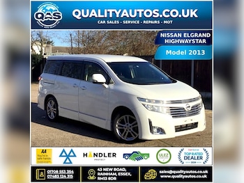 Used Nissan Elgrand 2013 for sale - 75572389: Photo
