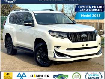 2023 - LAND CRUISER PRADO AWD TX-L 2.8D AUTO 73-23, EURO 6 ULEZ 7 SEAT IMPORT FINA