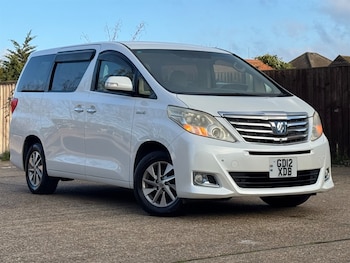 2024 - TOYOTA ALPHARD 2.4 PETROL HYBRID 12-12 ULEZ AUTO 7 SEATER FRESH IMPORT VERI