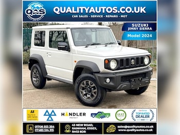 2024 - SUZUKI JIMNY SIERRA AUTO 4WD 1.5L PETROL 4 SEATER ULEZ 24-24 EURO 6 FRESH I