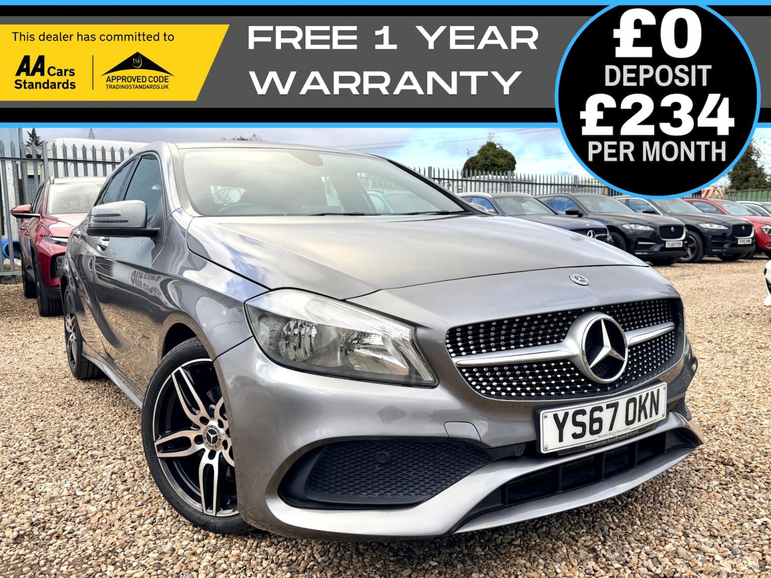 Used Mercedes-Benz A-Class 2017 for sale - 76713119: Photo 1