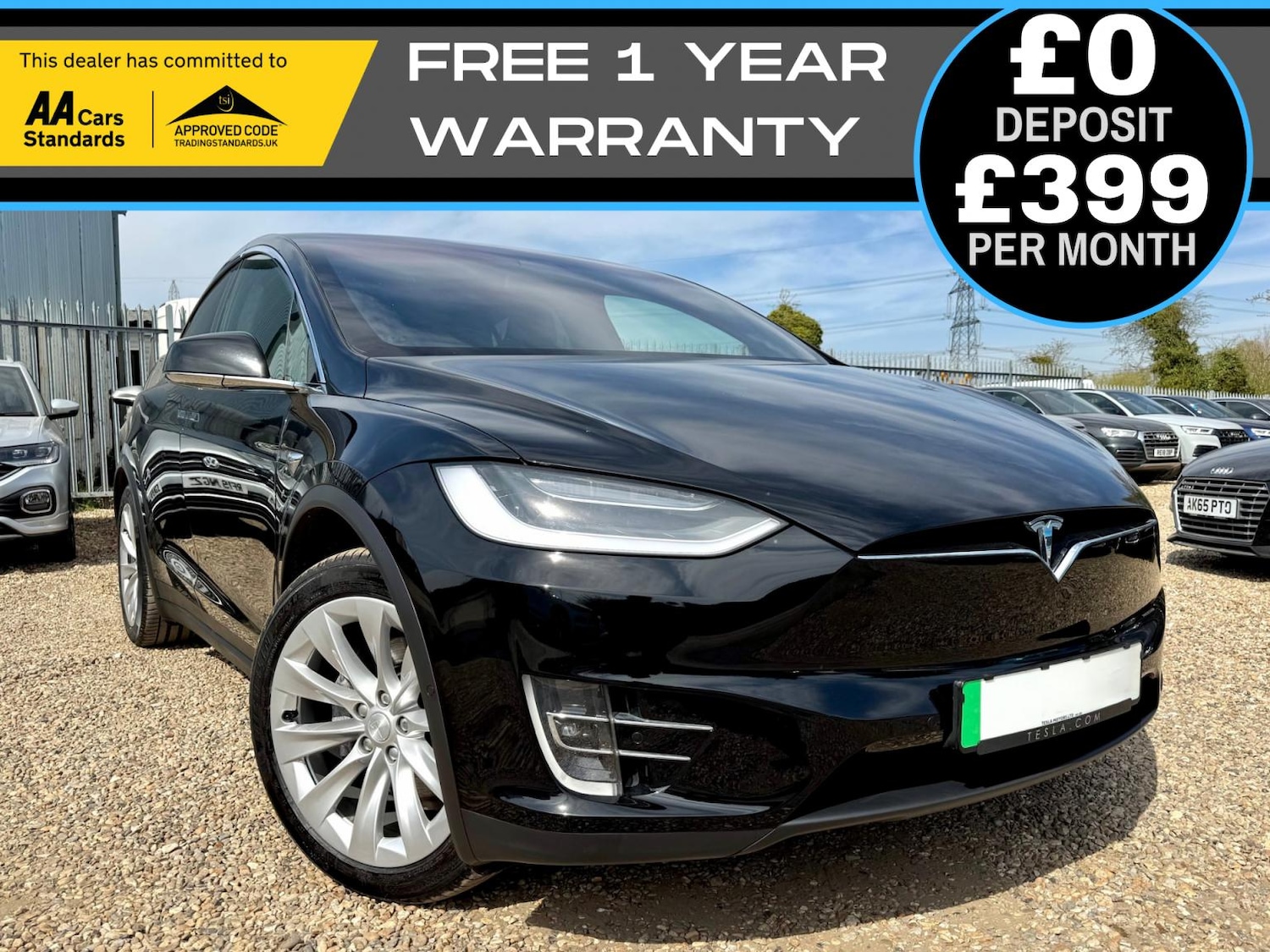 Used Tesla Model X 2018 for sale - 76968587: Photo 1