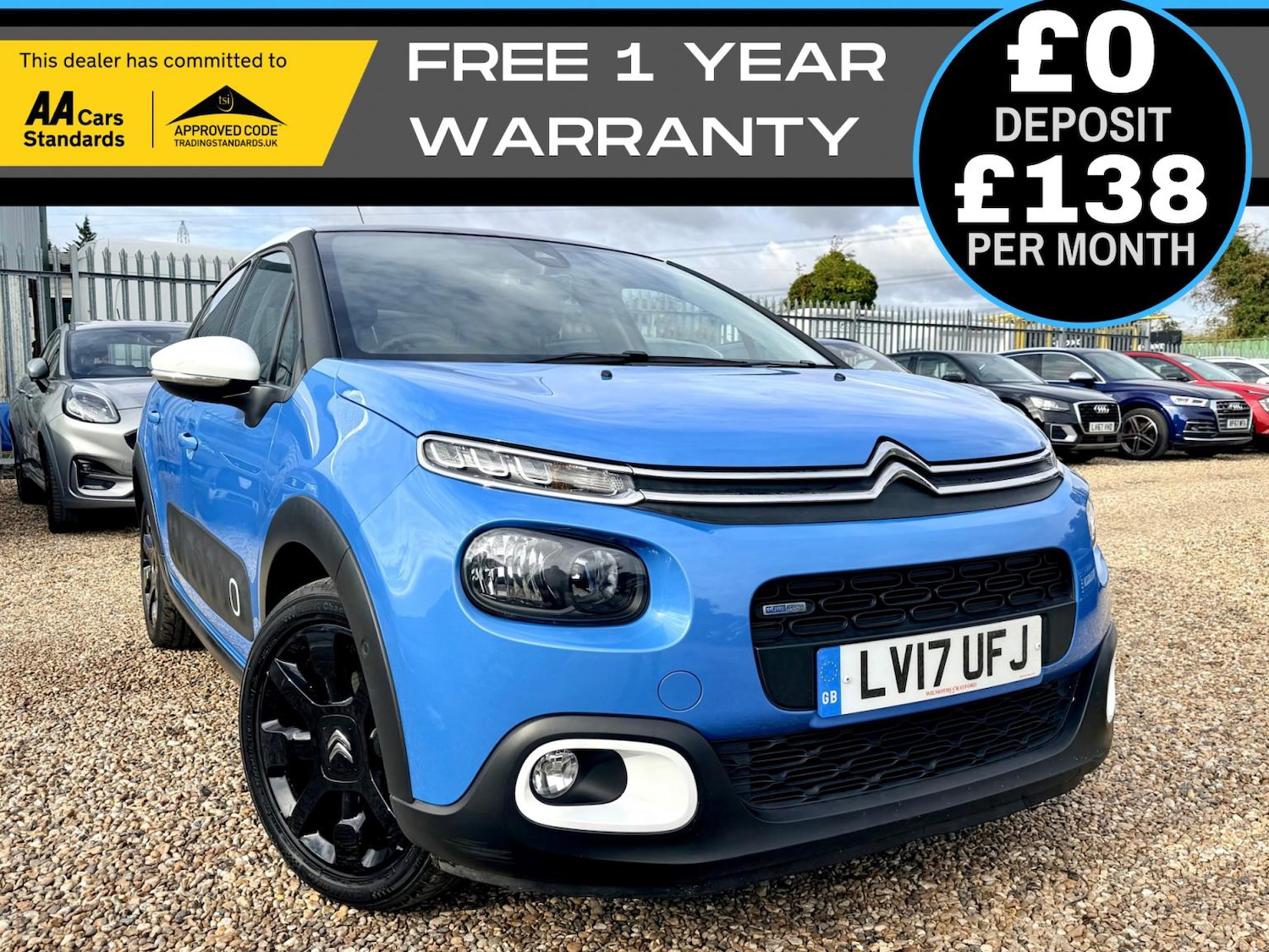 Used Citroen C3 2017 for sale - 76716176: Photo 1