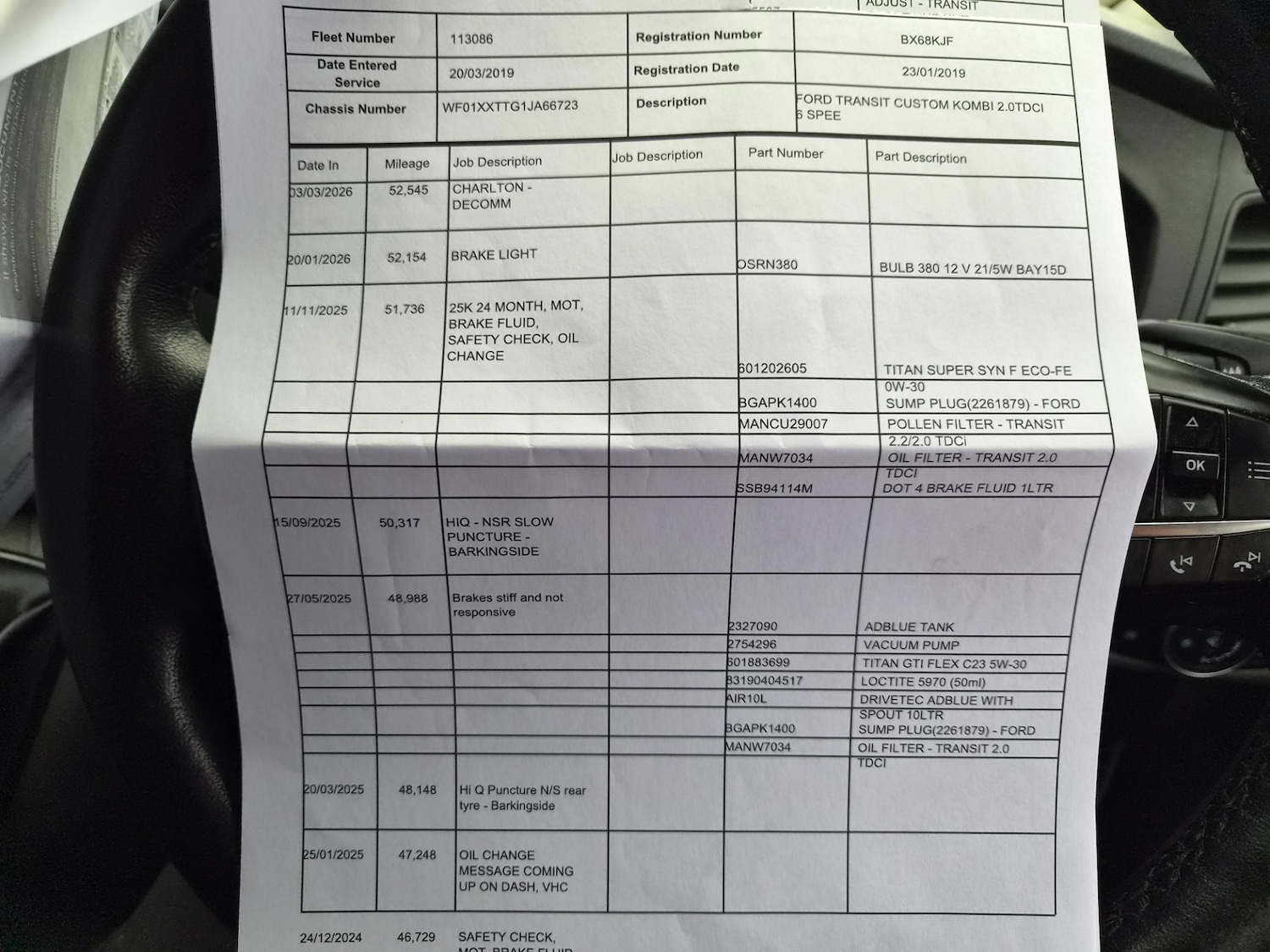 Used Ford Transit Custom 2019 for sale - 78094413: Photo 18