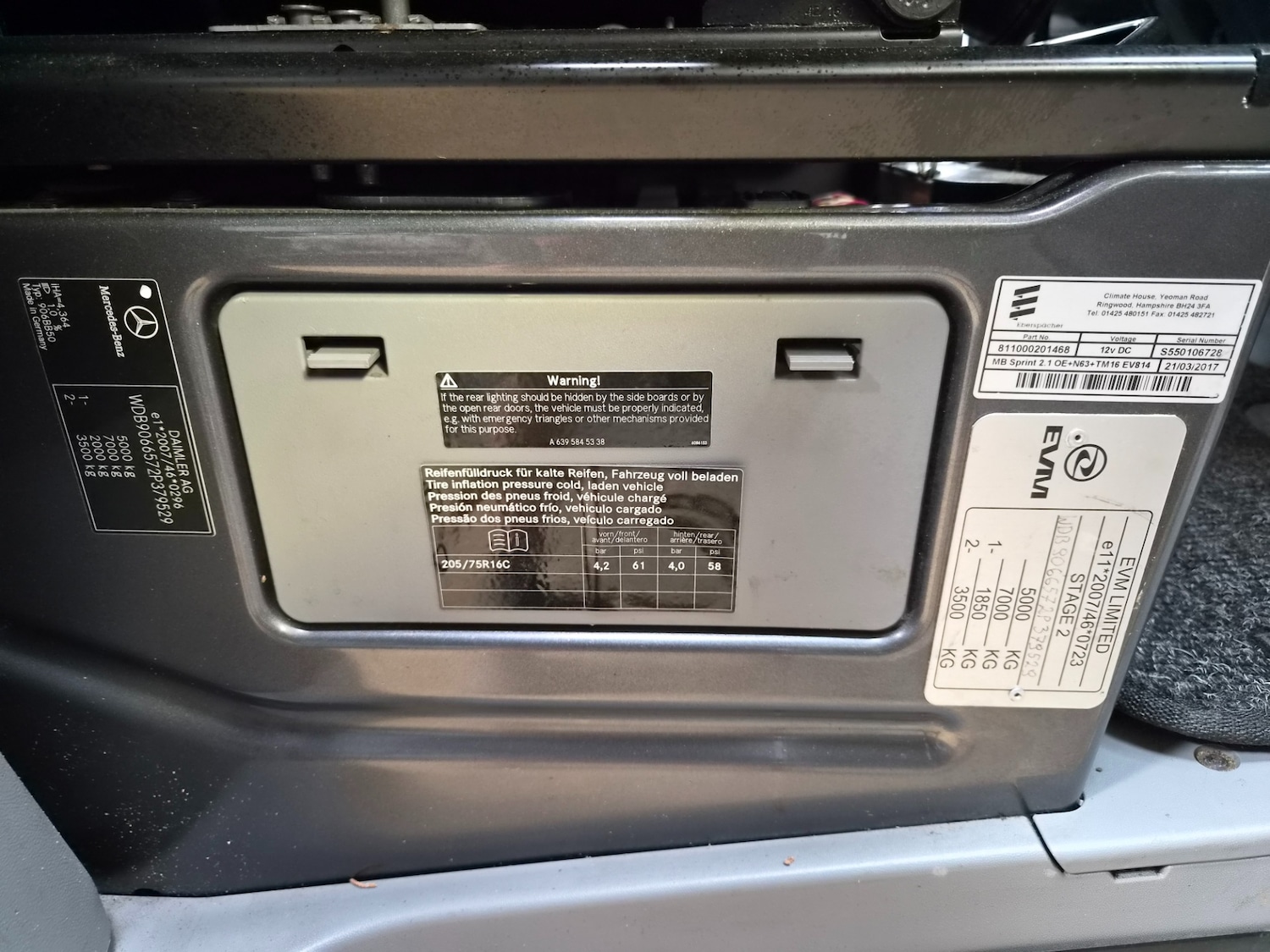 Used Mercedes-Benz Sprinter 2017 for sale - 78210588: Photo 29