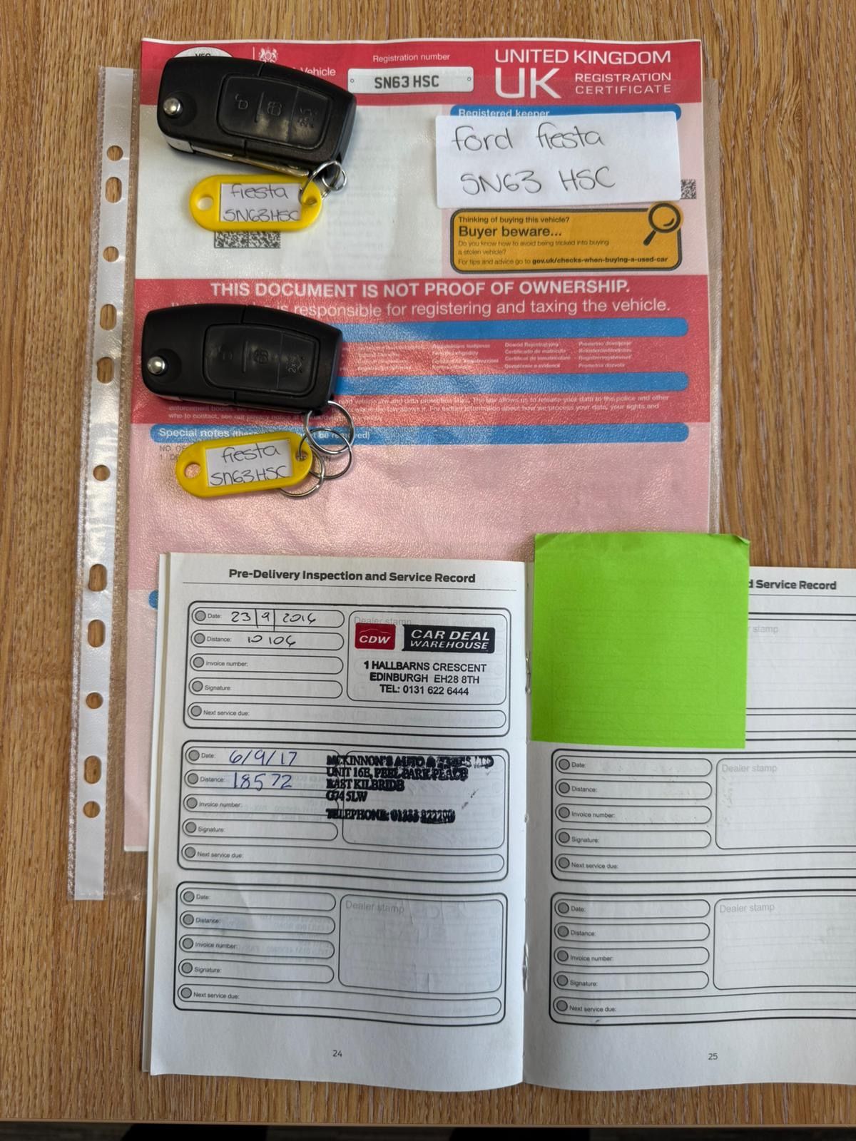 Vehicle 18
