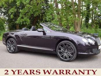 Bentley, Continental 2015 (15) 6.0 W12 GT Speed Auto 4WD Euro 5 2dr