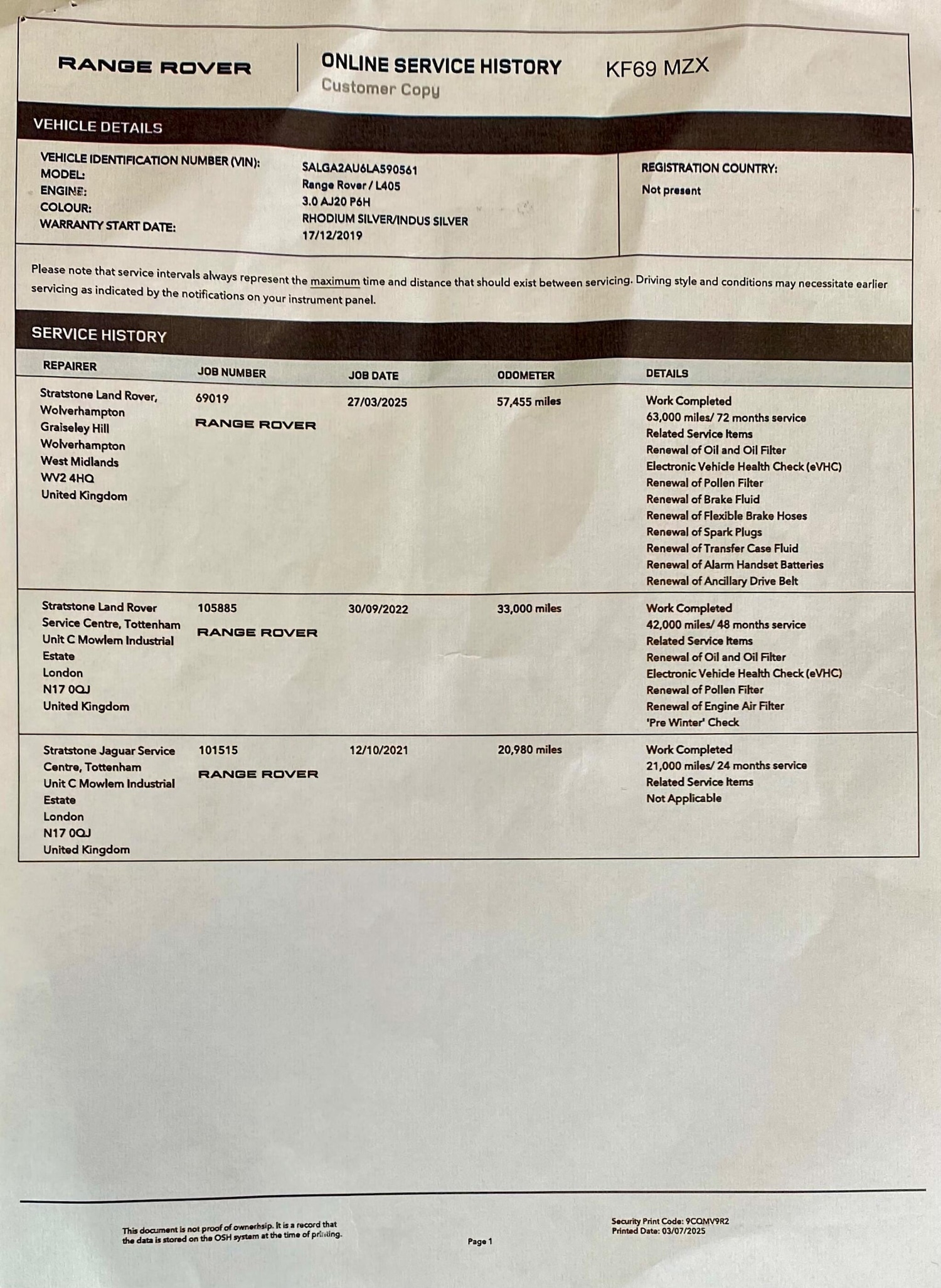 Used Land Rover Range Rover 2019 for sale - 76214060: Photo 13