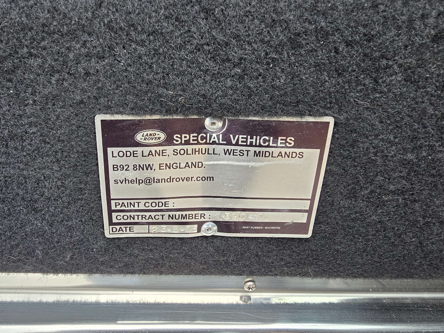 Used Land Rover Defender 2005 for sale - 76914448: Photo 58