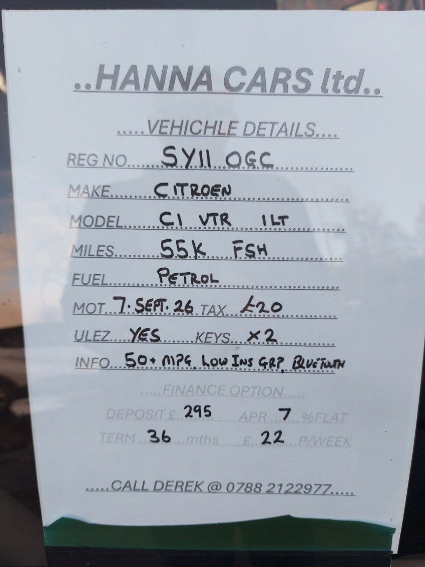 Used Citroen C1 2011 for sale - 77465027: Photo 17