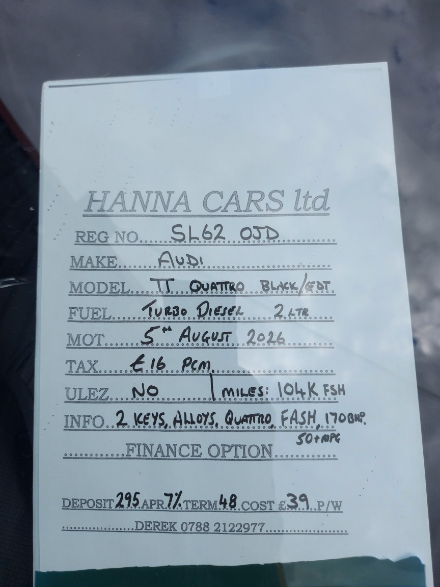 Used Audi TT 2012 for sale - 76397112: Photo 17