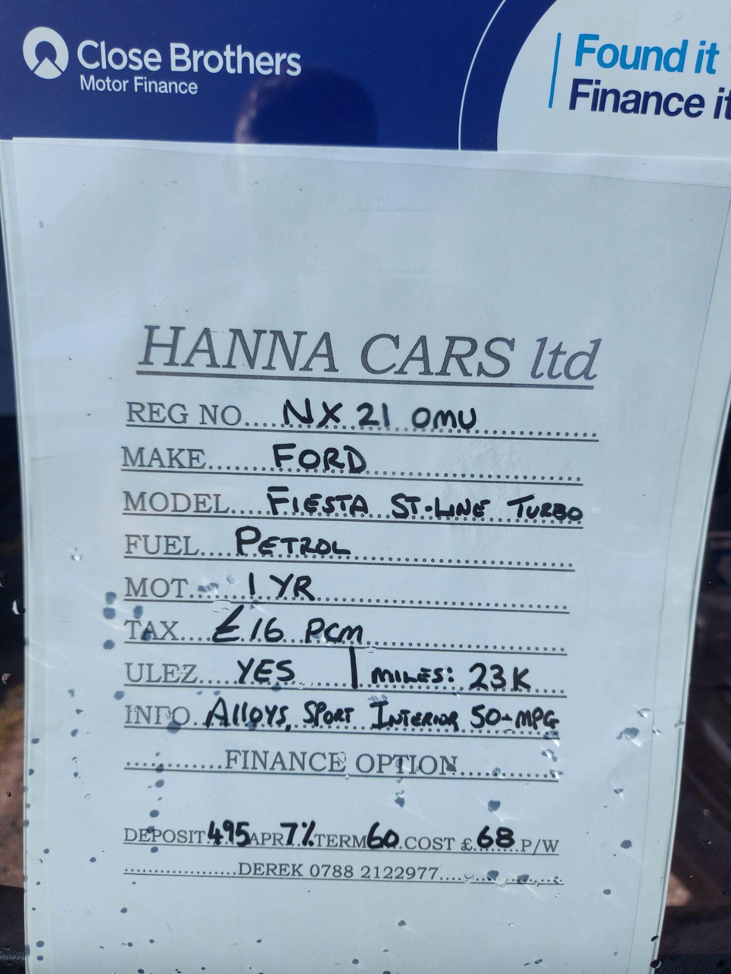 Used Ford Fiesta 2021 for sale - 76794386: Photo 22