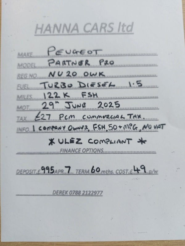 Used Peugeot Partner 2020 for sale - 74905536: Photo 21