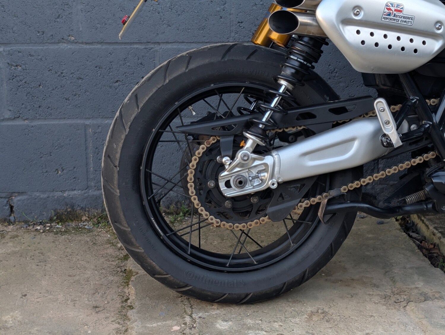 Triumph SCRAMBLER 1200 XC SHOWCAS