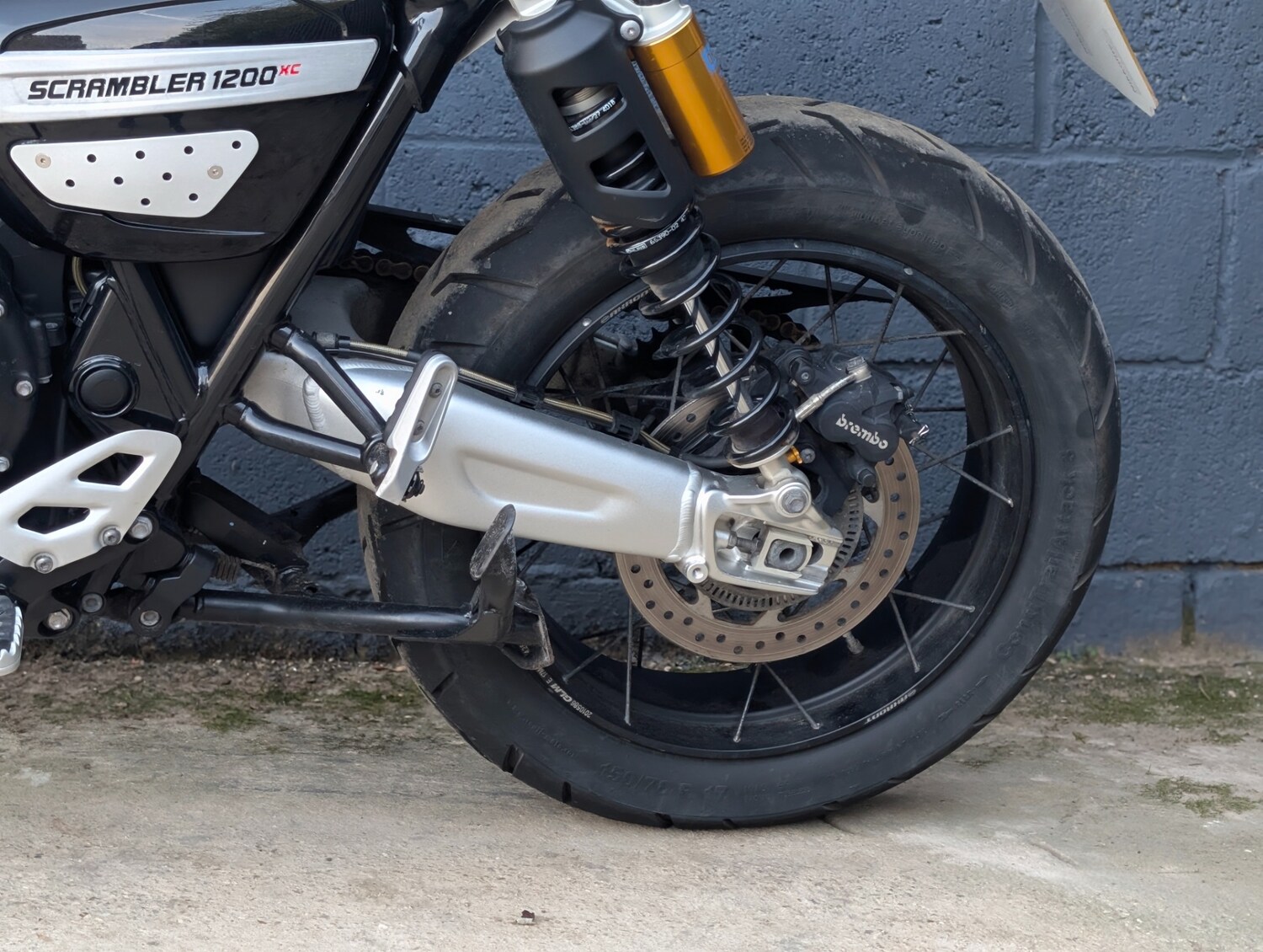 Triumph SCRAMBLER 1200 XC SHOWCAS