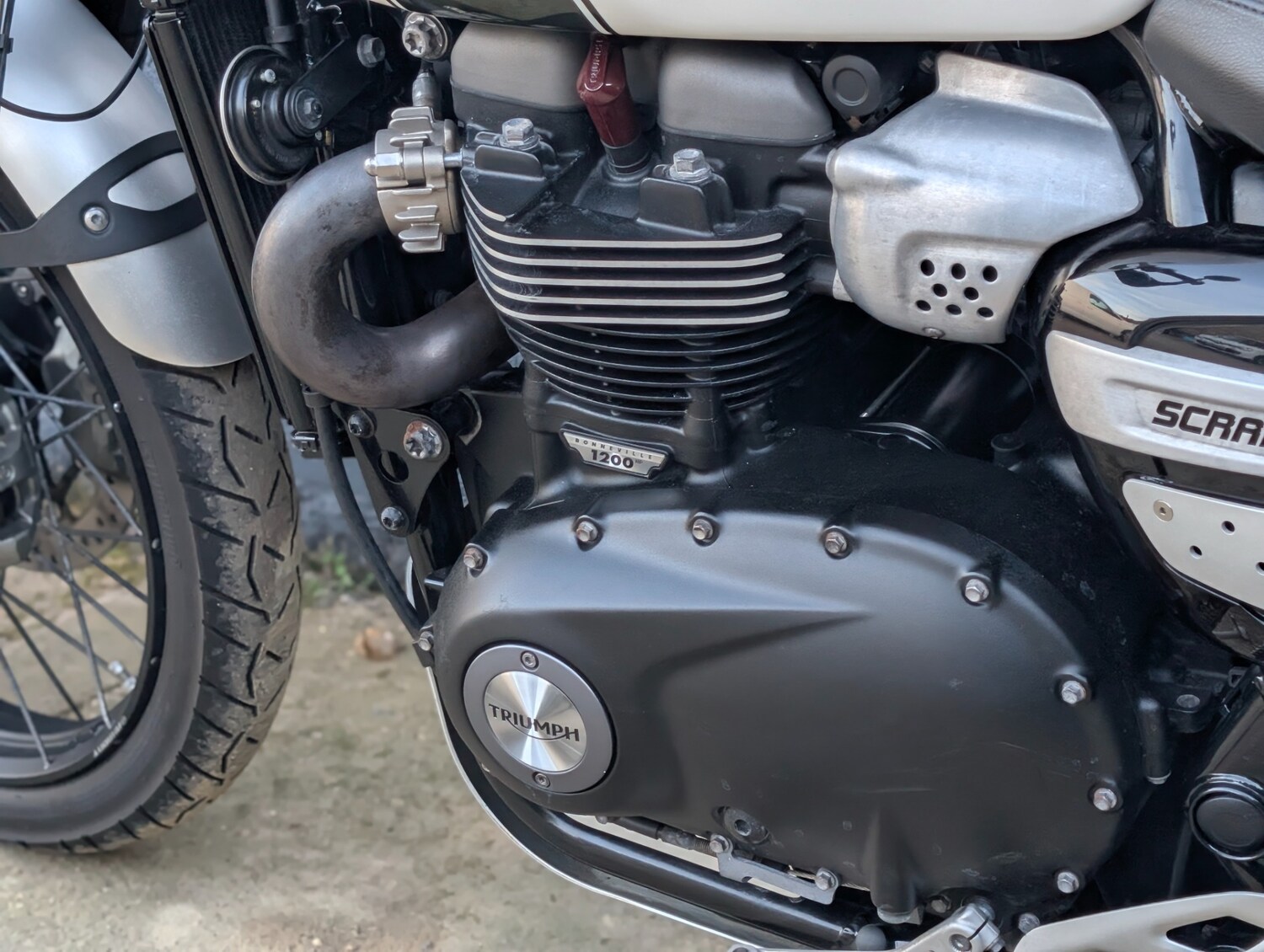 Triumph SCRAMBLER 1200 XC SHOWCAS