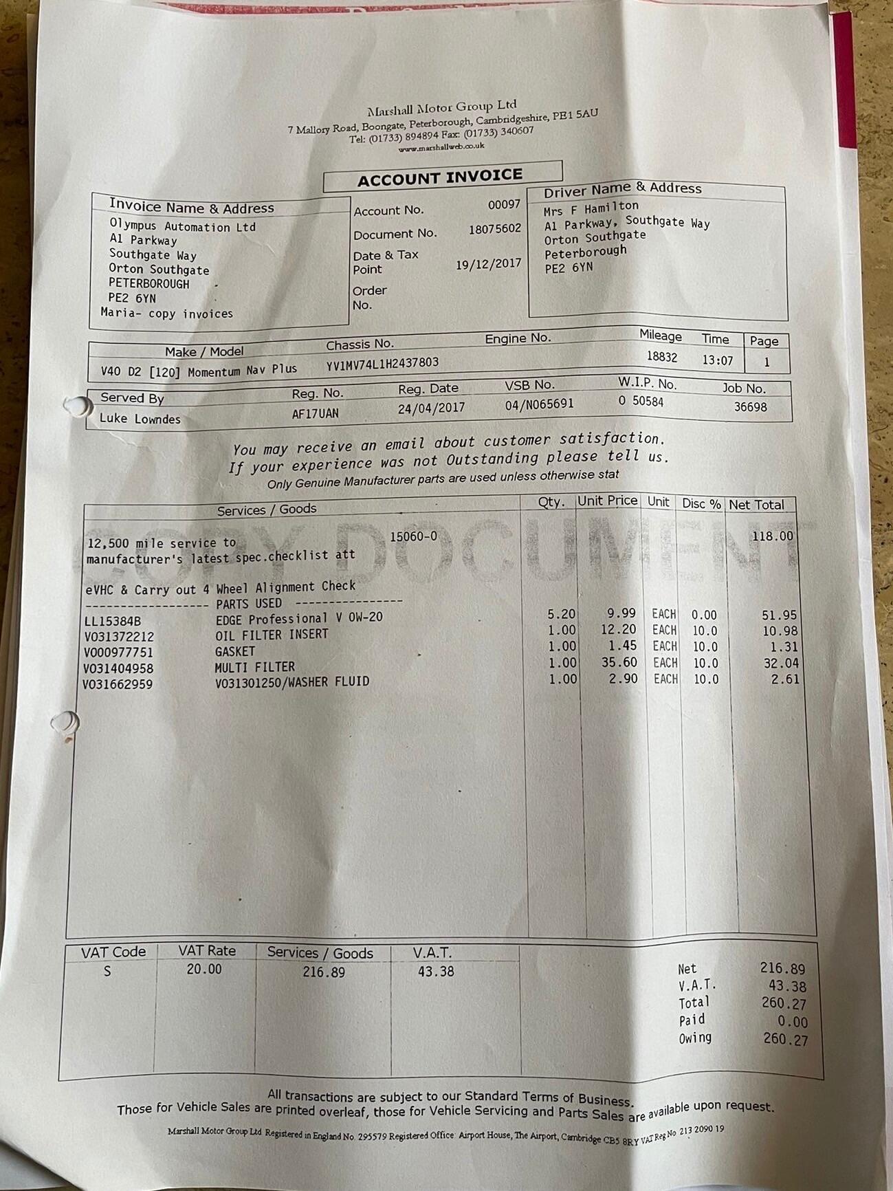 Used Volvo V40 2017 for sale - 77550759: Photo 47