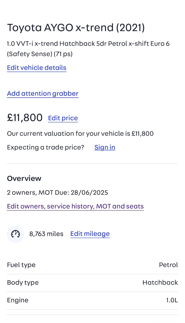 Used Toyota Aygo X 2021 for sale - 76204698: Photo 39