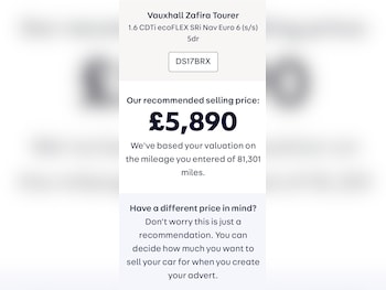 Used Vauxhall Zafira 2017 for sale - 78078582: Photo