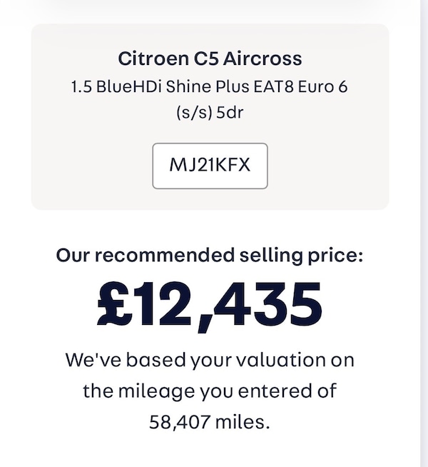 Used Citroen C5 Aircross 2021 for sale - 76157762: Photo 3