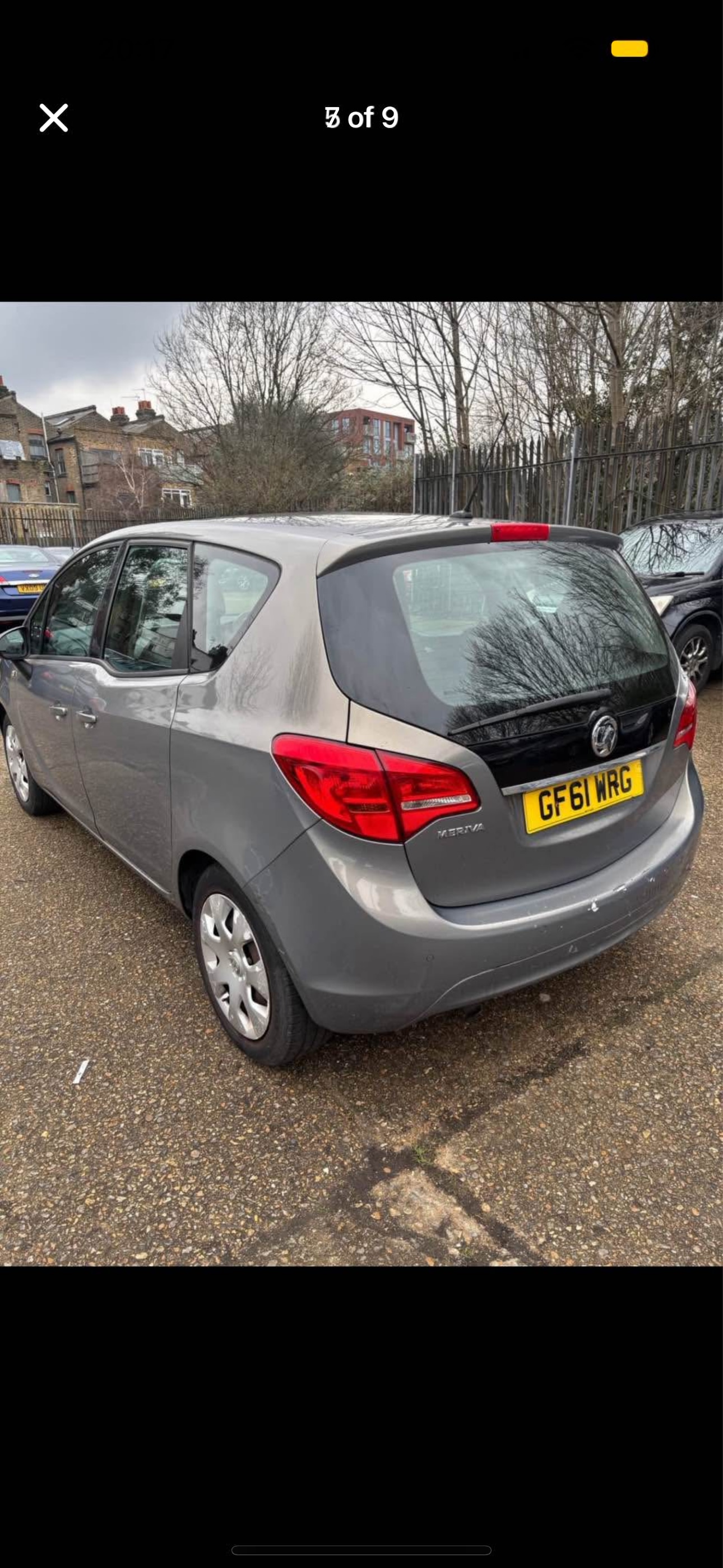 Used Vauxhall Meriva 2011 for sale - 76941727: Photo 3