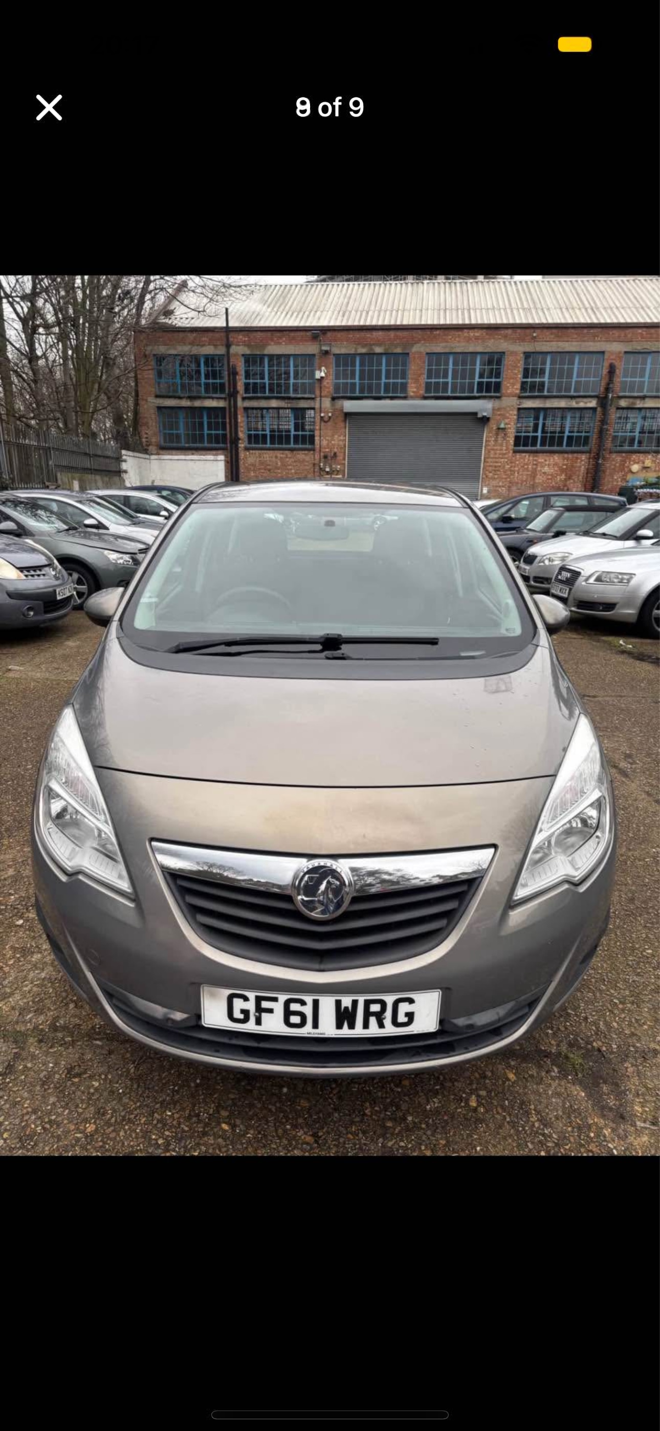 Used Vauxhall Meriva 2011 for sale - 76941727: Photo 5