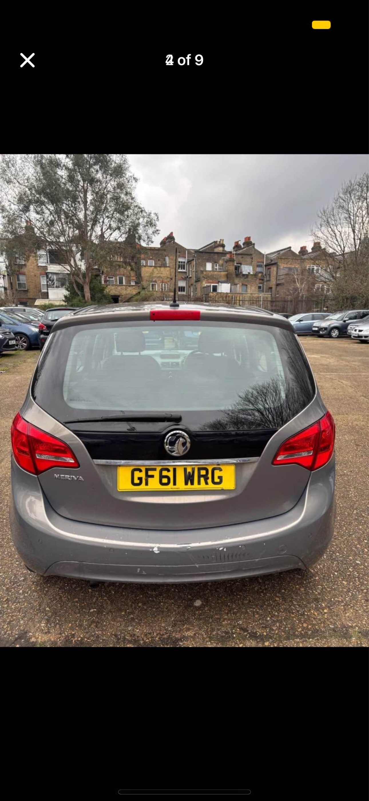 Used Vauxhall Meriva 2011 for sale - 76941727: Photo 8