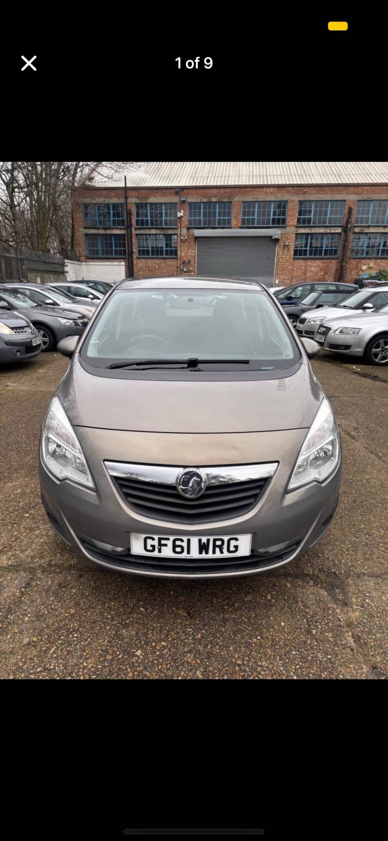 Used Vauxhall Meriva 2011 for sale - 76941727: Photo 9