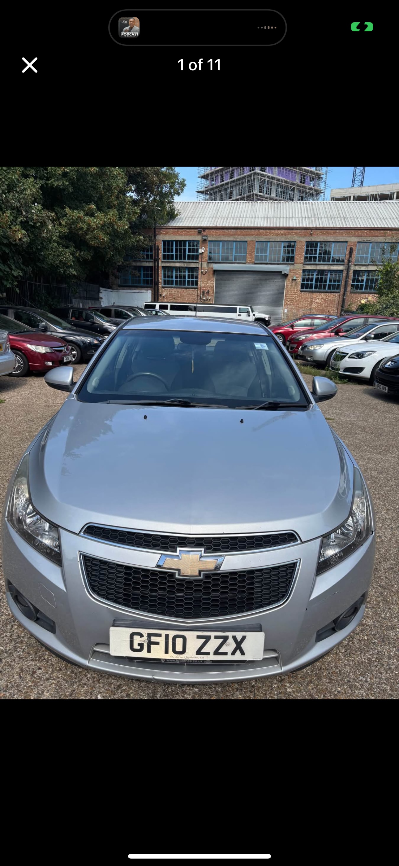 Used Chevrolet Cruze 2010 for sale - 77033545: Photo 10