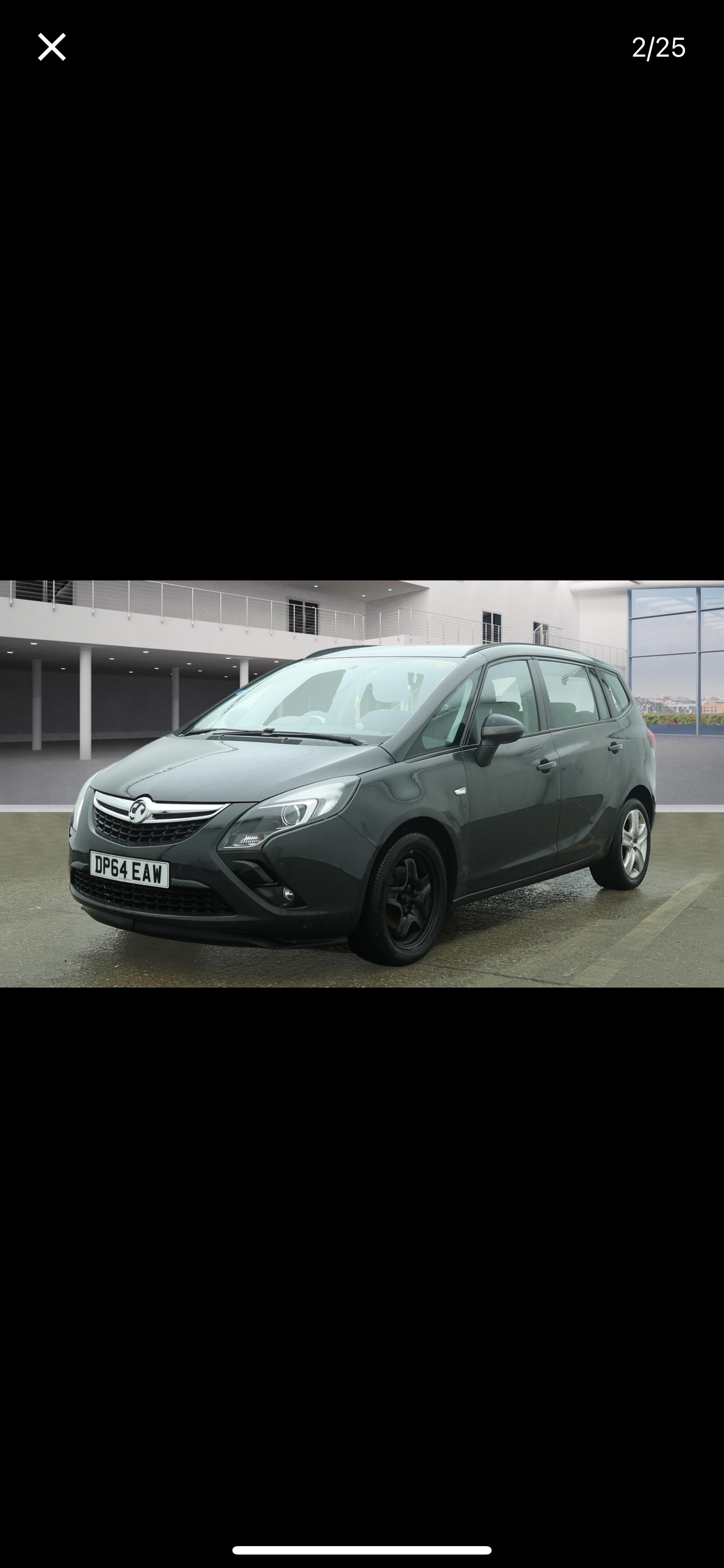 Used Vauxhall Zafira 2015 for sale - 77584769: Photo 2