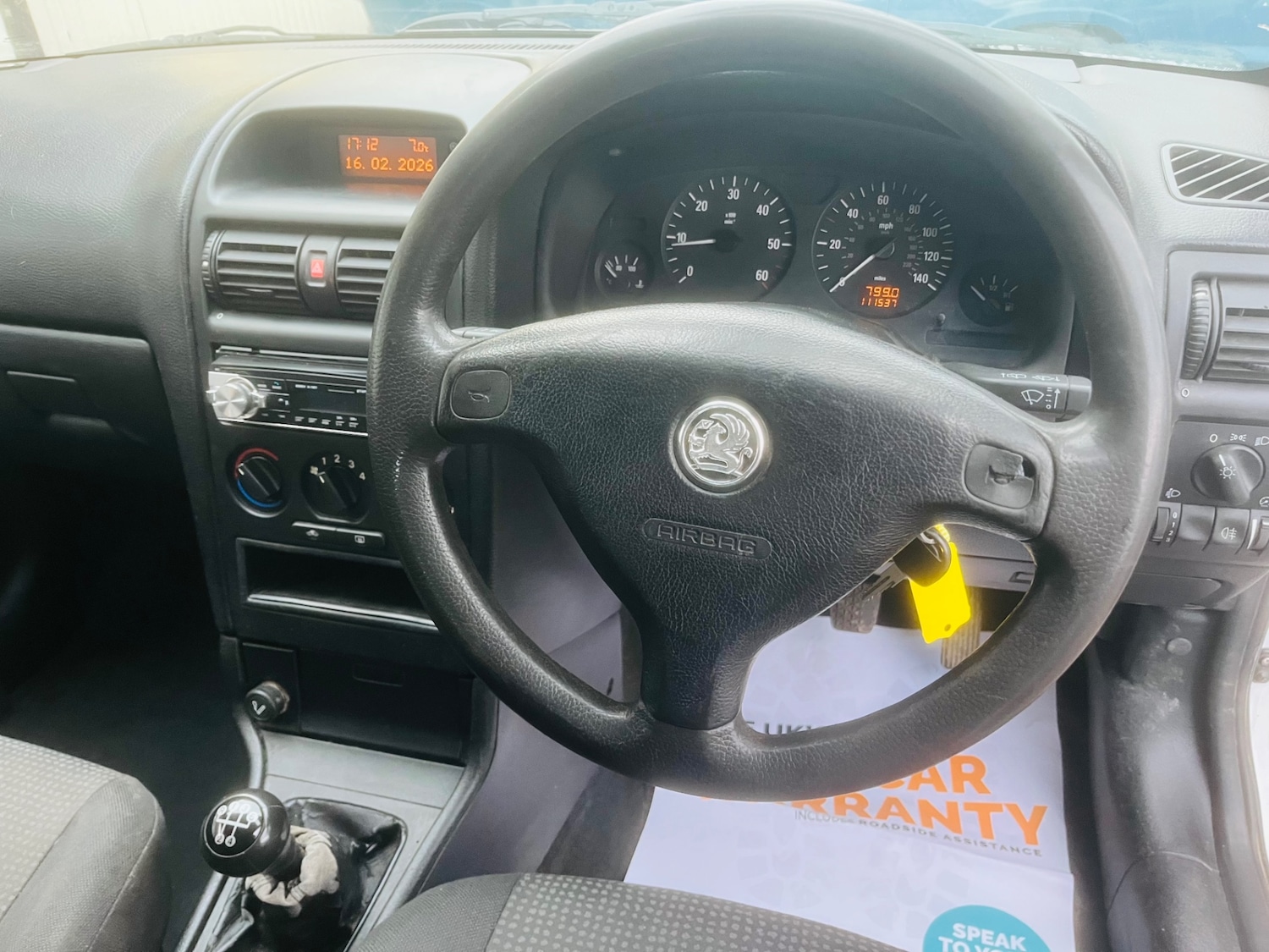 Used Vauxhall Astra Van 2004 for sale - 77581548: Photo 10