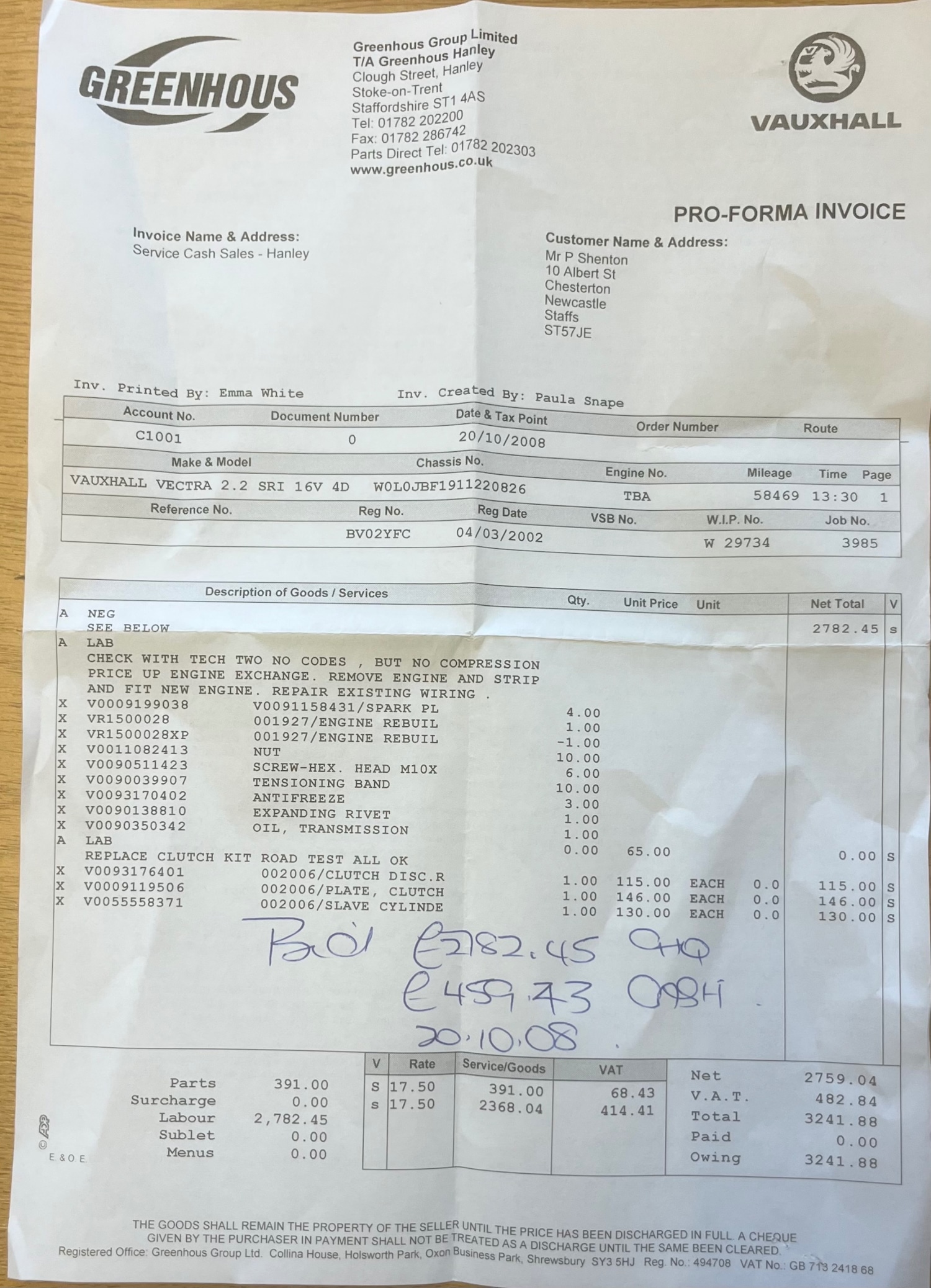 Used Vauxhall Vectra 2002 for sale - 77581428: Photo 26