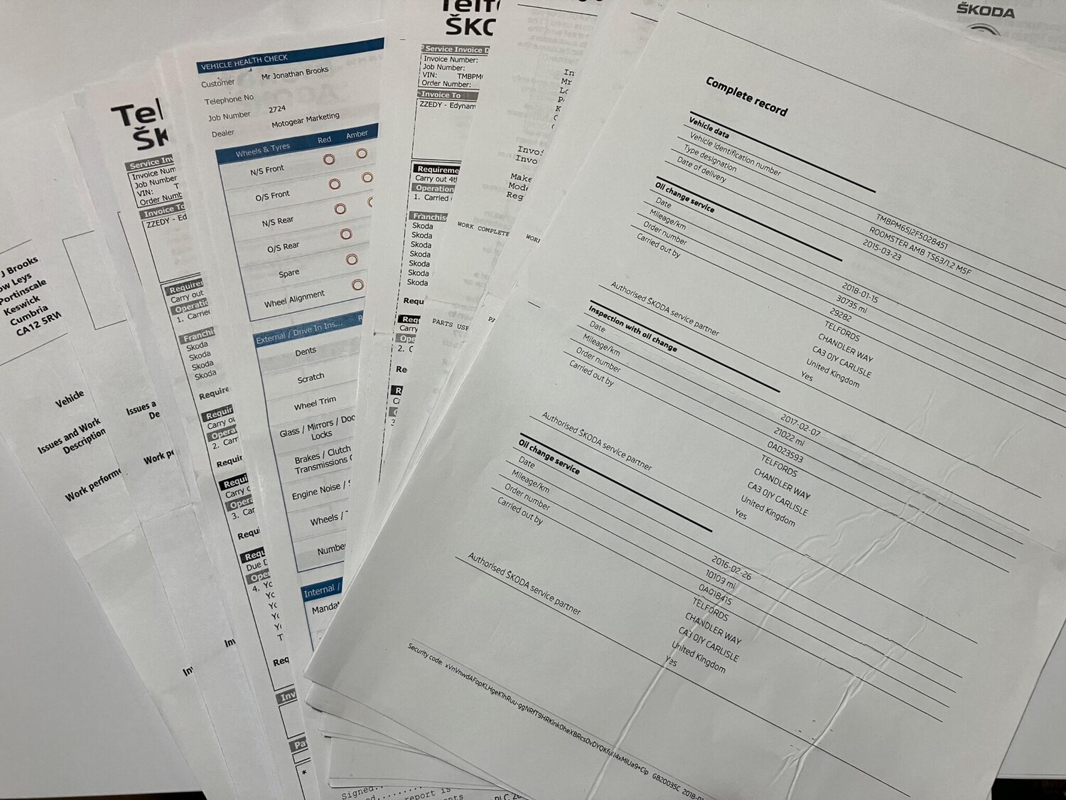 Used Skoda Roomster 2015 for sale - 76189528: Photo 14