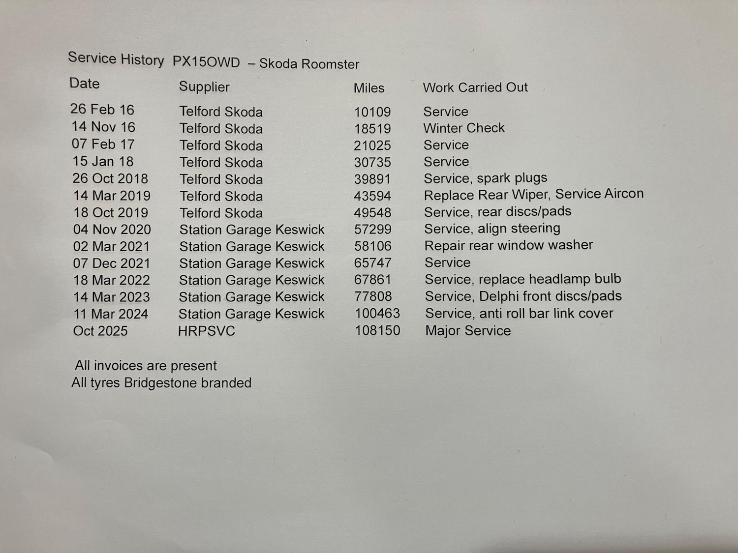 Used Skoda Roomster 2015 for sale - 76996964: Photo 7