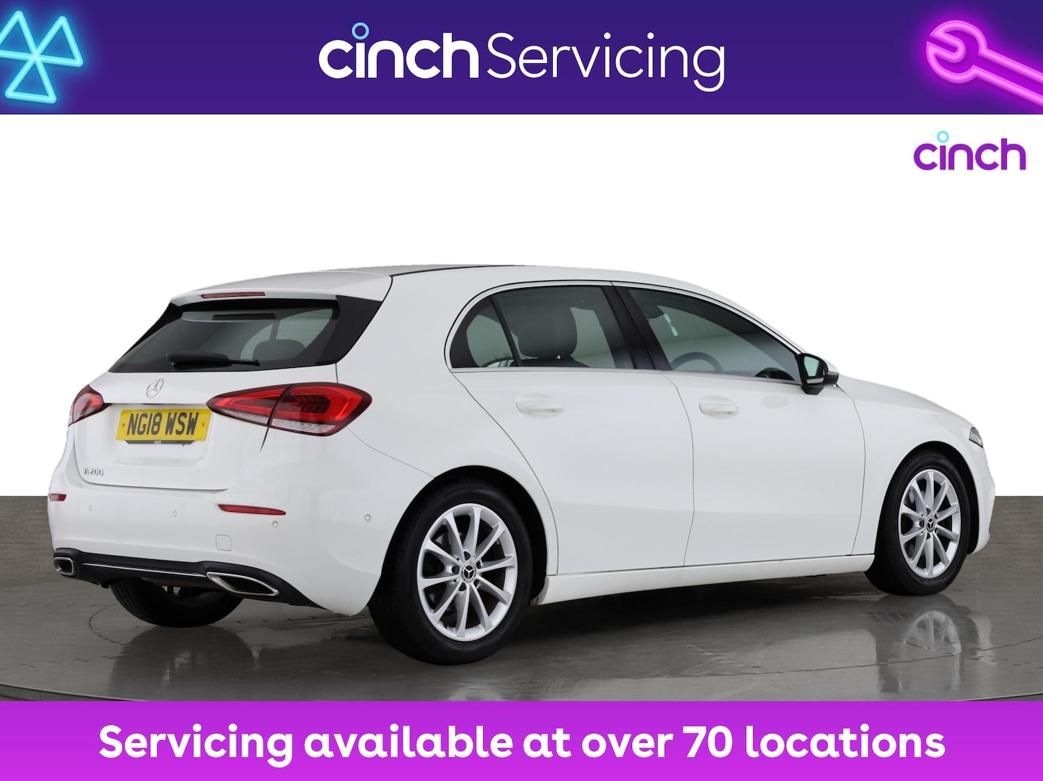 Used Mercedes-Benz A-Class 2018 for sale - 76405579: Photo 3