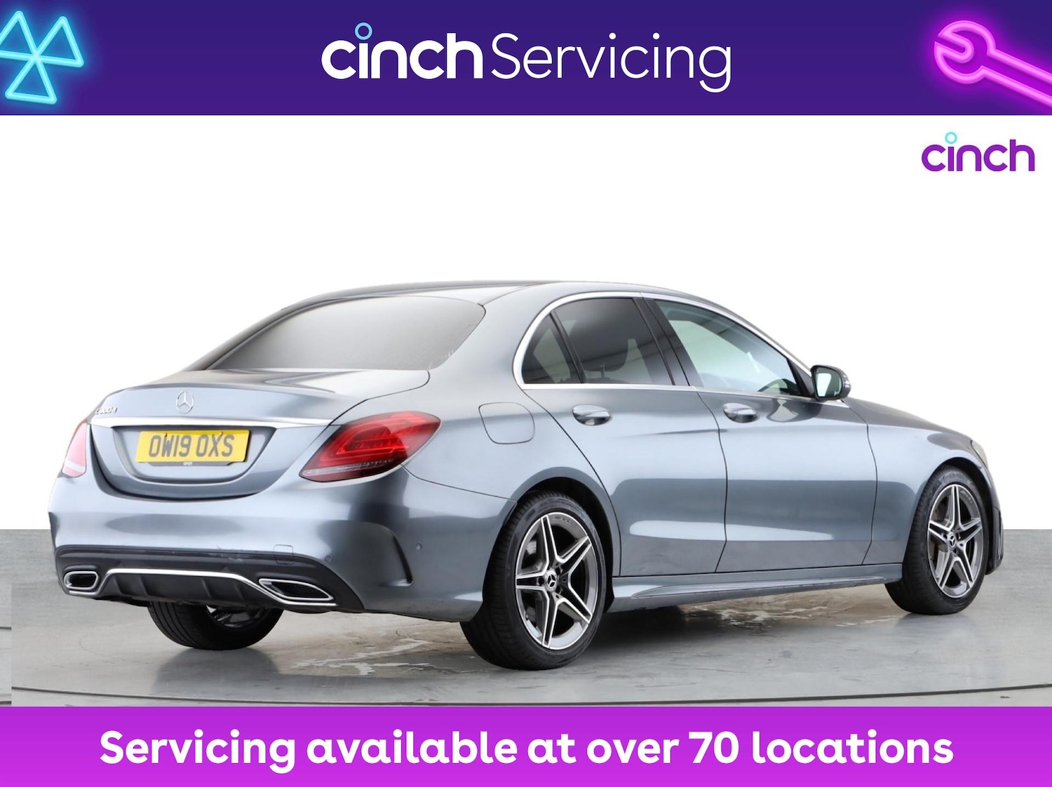 Used Mercedes-Benz C Class 2019 for sale - 76552187: Photo 3