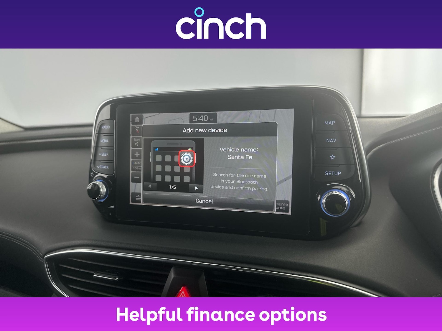 Used Hyundai Santa Fe 2019 for sale - 76480634: Photo 35