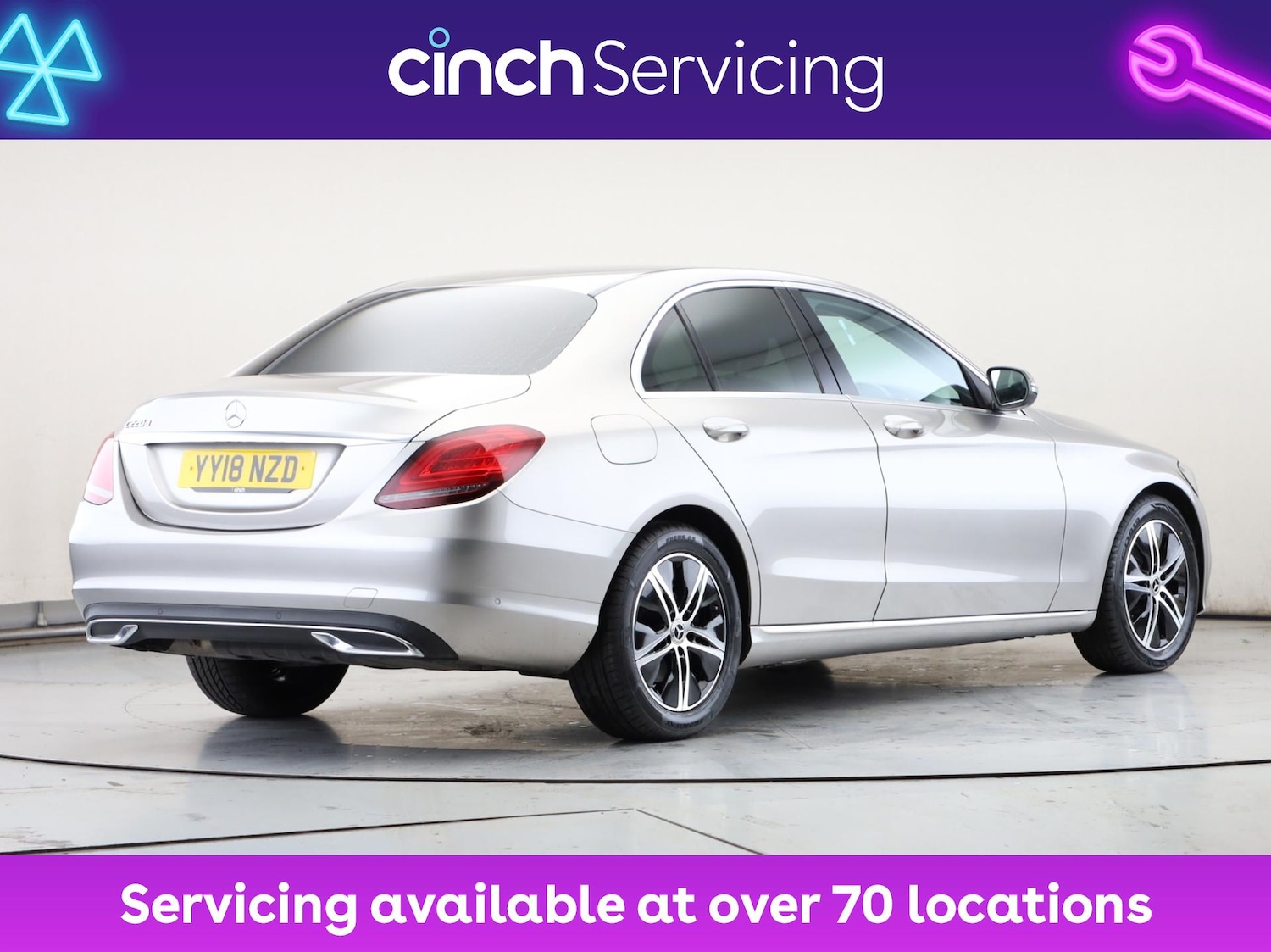 Used Mercedes-Benz C Class 2018 for sale - 76574913: Photo 3