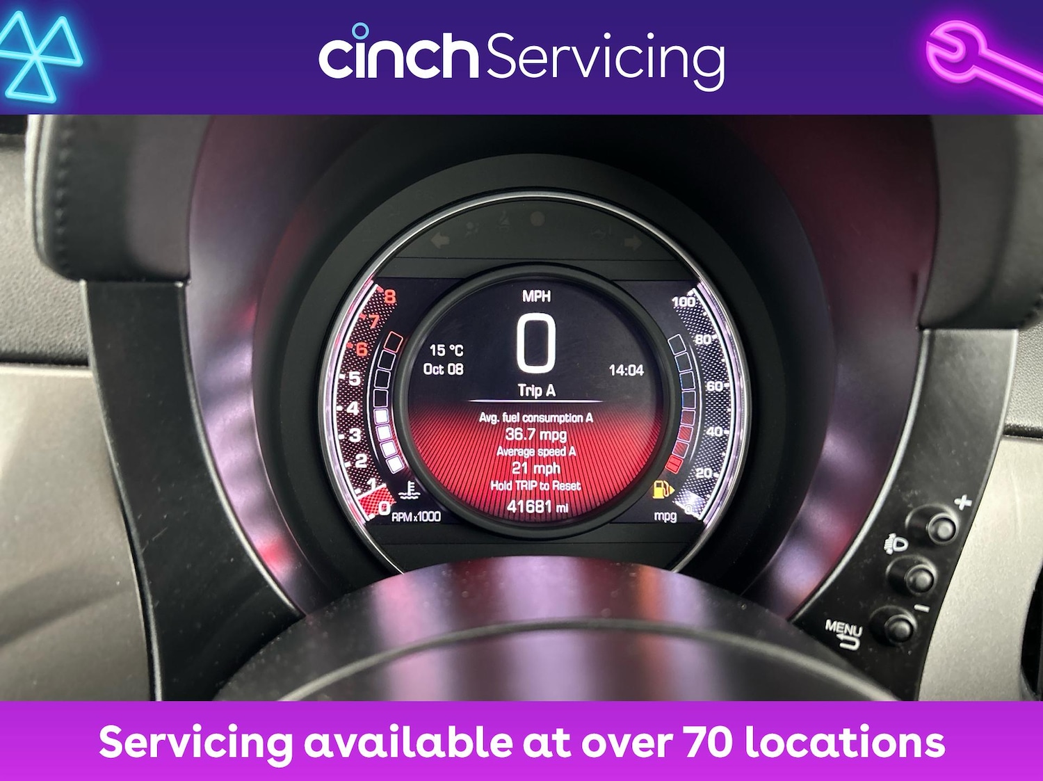 Used Abarth 595 2020 for sale - 76495628: Photo 18