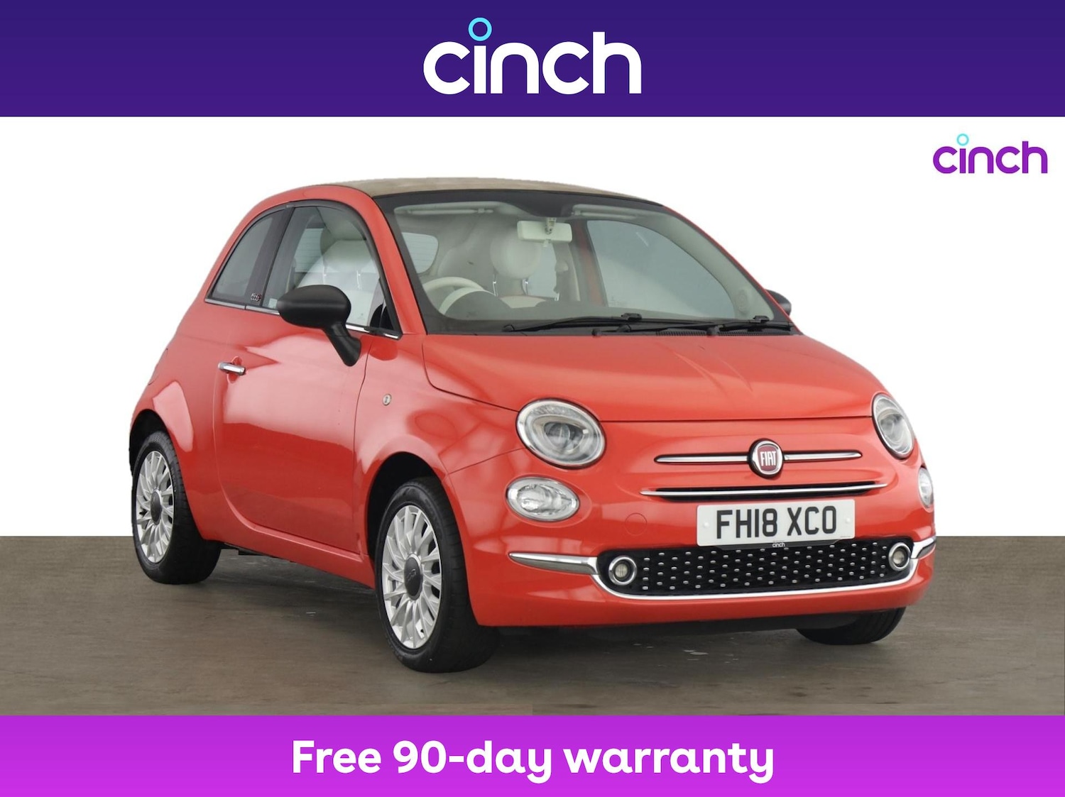Used Fiat 500 2018 for sale - 76593498: Photo 1