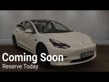 2022 (22) - Standard Range Plus Saloon 4dr Electric Auto RWD (241 bhp)