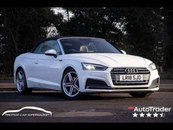 2018 (18) - 2.0 TFSI S line Convertible 2dr Petrol Manual Euro 6 (s/s) (190 ps)