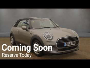 2018 (68) - 1.5 Cooper Classic Convertible 2dr Petrol Manual Euro 6 (s/s) (136 ps)
