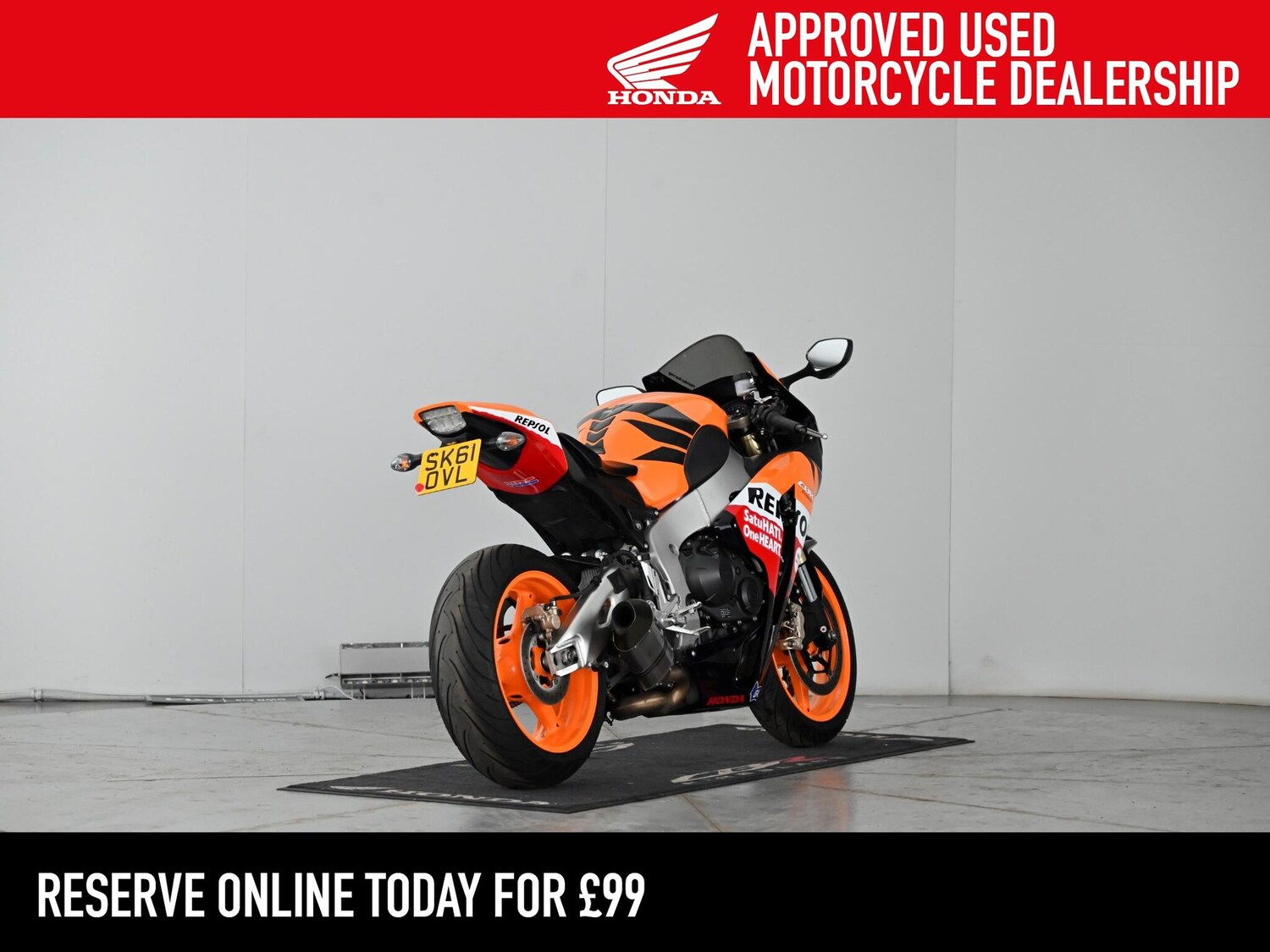Used Honda CBR1000RR Fireblade 2011 for sale - 78824430: Photo 36