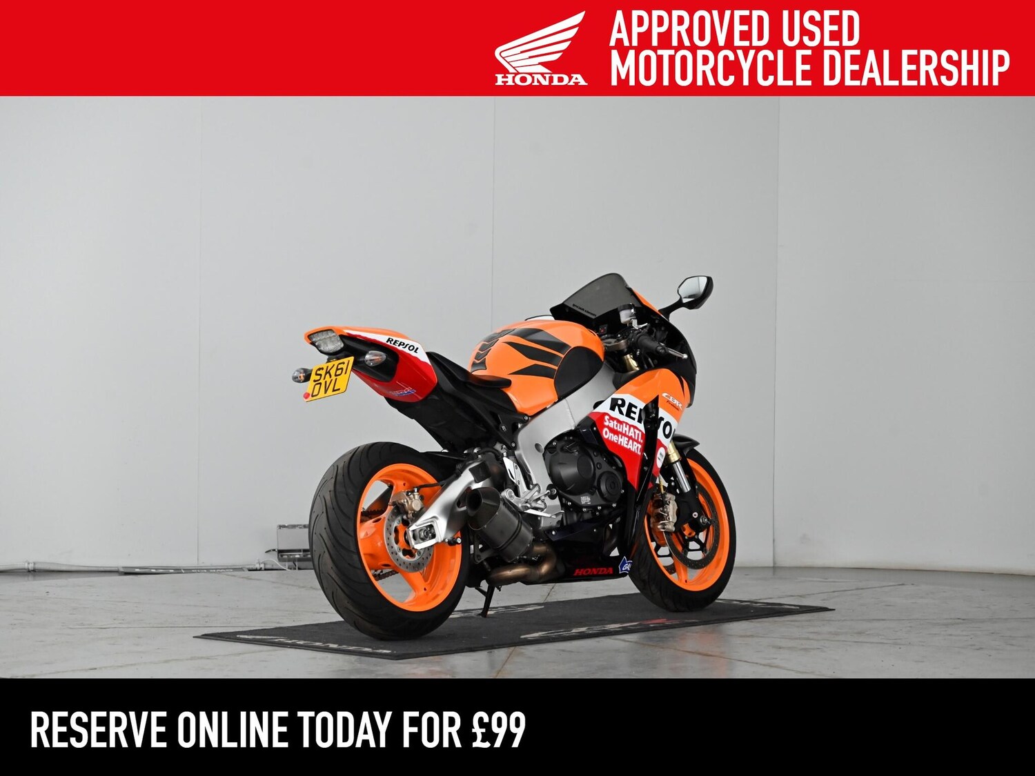 Used Honda CBR1000RR Fireblade 2011 for sale - 78824430: Photo 37