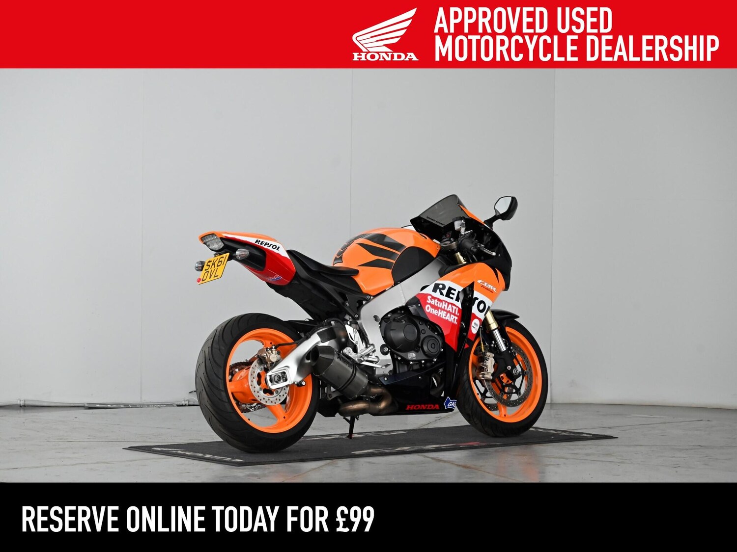 Used Honda CBR1000RR Fireblade 2011 for sale - 78824430: Photo 38