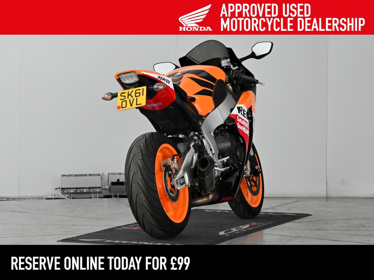 Used Honda CBR1000RR Fireblade 2011 for sale - 78824430: Photo 4